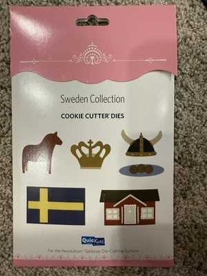 Quickutz Sweden Collection Cookie Cutter Dies ~ New - Image 1 of 2
