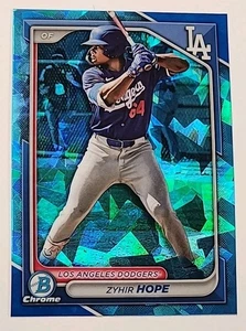 Bowman Chrome Draft Sapphire Edition 2024 - Zyhir Hope #BDC-139 (RC) - Imagen 1 de 2