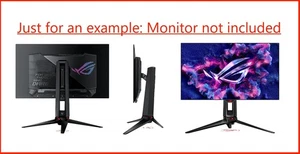 ASUS ROG Swift 27" 2K OLED Gaming Monitor PG27AQDP [ STAND ONLY ] Black | NEW OB - Picture 1 of 7