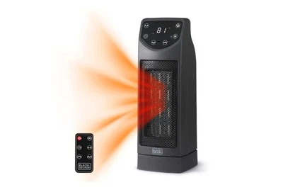 BLACK+DECKER Home Use Oscillating Desktop Heater with Electronic Touch Controls - Image 1 of 2