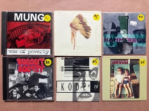 Punk CD Lot of 6 vtg 90s single kodeiv enkindel hammerbox spanakorzo mung bugout - Bild 1 von 2