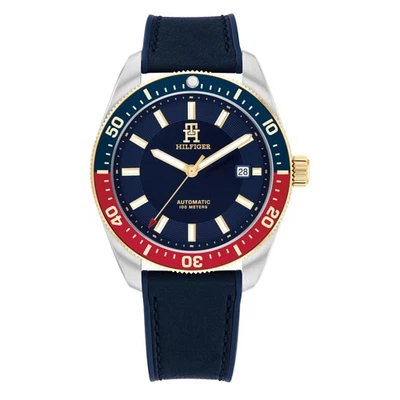 Tommy Hilfiger Men's Watch 1792141 Automatic Leather-Silicone, 10ATM - Image 1 of 3