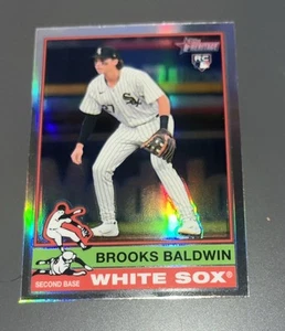 2025 Topps Heritage Chrome Refractor #234 Brooks Baldwin RC Chicago White Sox - Imagen 1 de 2