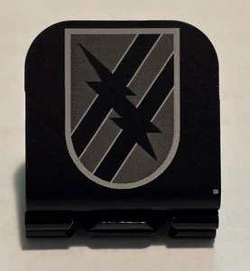 Army 48th Inf Brg Combat Team Shoulder Patch Laser Etched Alum Hat Clip Brim-it - Picture 1 of 9