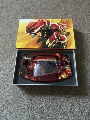 Nintendo Groudon Pokemon Complete Shell Kit Game Boy Advance Housing GBA - Image 1 of 3