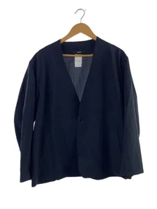 Journal Standard No-Collar 1B Jacket M Polyester Nvy 25-010-600-5500-1-0 - Picture 1 of 4