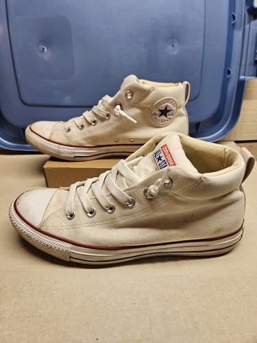 Converse Madison Mid bianche donna taglia 10 usate in ottime condizioni