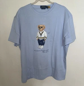 Neu mit Etikett Polo Ralph Lauren Polo Bear Herren-T-Shirt blau Größe wählbar - Bild 1 von 5