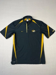 University Of Missouri Tigers Poloshirt Herren M Schwarz Mizzou Nike Dri Fit - Bild 1 von 8