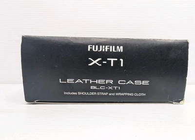 Fujifilm X-T1 BLC-XT1 Leather Case Wrapping Cloth Camera Cover & Shoulder Strap - Image 1 of 4