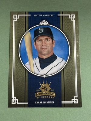 Edgar Martinez 2005 Donruss Diamond Kings Seattle Mariners #201 DD972 - Image 1 of 2
