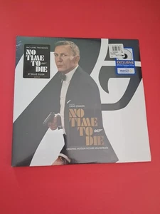 NEW - No Time To Die 007 Soundtrack Billie Eilish (White Opaque Vinyl, 2020) - Picture 1 of 2