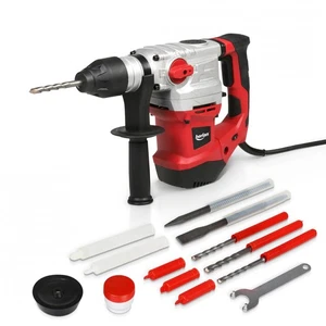 1500 Watt Bohrhammer SDS-Plus Meißelhammer Stemmhammer Schlagbohrer + Koffer - Bild 1 von 8