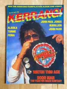 Kerrang! No 93 May 1985 Ace Frehley, Alaska, Marillion, John Parr, Bernie Torme - Picture 1 of 3