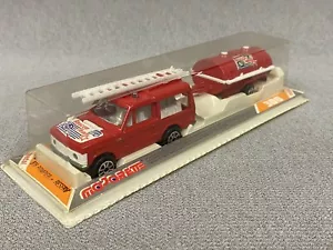 Majorette Pompiers Range Rover with Tank trailer Ref.376 - MIB #2 - Imagen 1 de 1