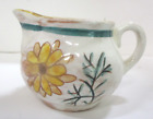 Vintage Stangl Pottery Creamer Blue and Yellow Flowers