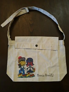 BONNIE BONNETS 70s Norex Simpatie italy cotton bag - borsa borsetta tracolla  - Imagen 1 de 7