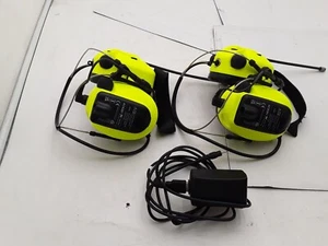Lot of 2 3M MT73H7A4D10NA PELTOR WS LiteCom PRO III Headset - Zdjęcie 1 z 6