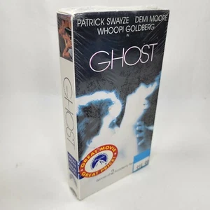 Ghost (NEW SEALED VHS, 1990 First Print) Watermark Hype Sticker - Picture 1 of 8