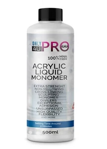 2021 New Acrylic Liquid Monomer Professional Salon Quality Acrylic Nails 500ML - Picture 1 of 1