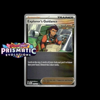 Pokemon Prismatic Evolutions: Choose Your Card! Reverse Holo/Holo EX Full Art NM - Image 1 of 2