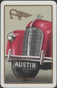 Tarjetas de juego Antigua Tarjeta Única * AUSTIN COCHE PARRILLA Publicidad Arte C - Imagen 1 de 3