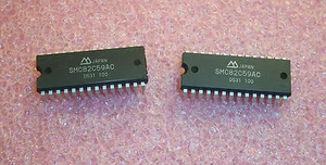 QTY (3) SMC82C59AC MICROCHIP 28 PIN DIP CMOS INTERRUPT CONTROLLER CP82C59A TYPE - Picture 1 of 1