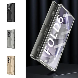 Fr Samsung Galaxy Z Fold6 Dual Stand Screen Protector Hinge Shockproof Hard Case - Photo 1 sur 33
