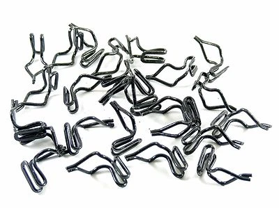 Clips para panel de puerta y molduras AMC - Se adapta a orificios de 5/16" - 3/4" de largo - 25 clips - #110 Foto 1 de 3