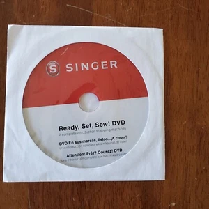Singer Ready Set Sew Instruction DVD Untested - Picture 1 of 3