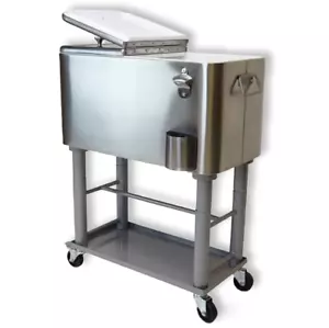 60 Quart abnehmbare Edelstahl-Sportkühlbox UK Wildcats - Bild 1 von 12