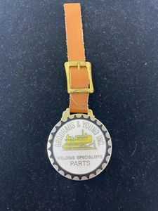Reloj vintage 1975 Grodhaus & Young Inc Waynesburg, Ohio con correa de cuero - Imagen 1 de 6