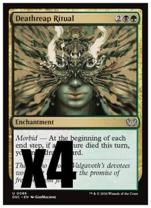 MTG | Deathreap Ritual (x4 Playset) | (NM) Commander: Duskmourn - Picture 1 of 1