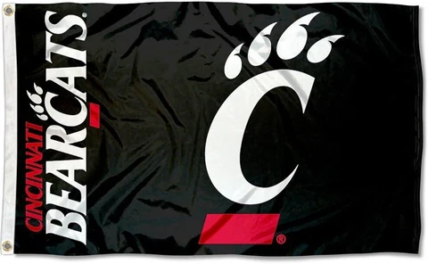 Cincinnati Bearcats UC University Large College Flag 3x5 ft Banner  US NEW Cover
