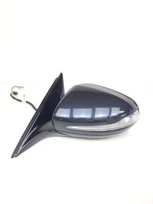 Mercedes S550 W222 2014-2017 espejo retrovisor puerta lateral izquierdo 988 azul metálico OEM  Foto 1 de 4
