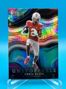 2022 Select Draft Picks Chris Olave RC Unstoppable Insert US-CO Ohio State SP - Bild 1 von 2