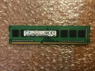 Samsung 4 Go 1Rx8 PC3-12800U-11-11-A1 Ram pour ordinateur / M378B5173BH0-CK0 - Photo 1/4