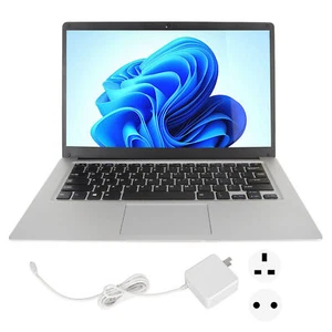 14.1in Laptop 6GB RAM 256G SSD 2K IPS 1920x1080 Screen 2.4G WIFI for Windows 10 - Picture 1 of 21