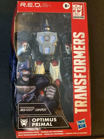 Transformers TAKARA TOMY Limited Figure R.E.D. Series 6" Optimus Primal Rare Cover