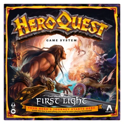 HeroQuest 2022 First Light Game System Basisspiel English EN Hasbro Avalon Hill