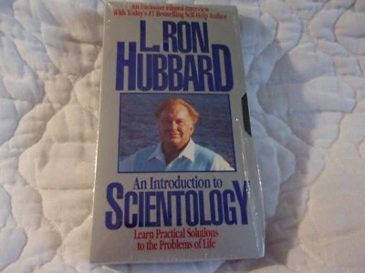 L. RON HUBBARD AN INTRODUCTION TO SCIENTOLOGY VHS NEW EXCLUSIVE FILMED INTERVIEW - Image 1 of 4