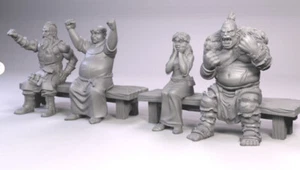 Set 22 - Animando a la multitud - Miniaturas de paisaje de Tiny Furniture - Imagen 1 de 2