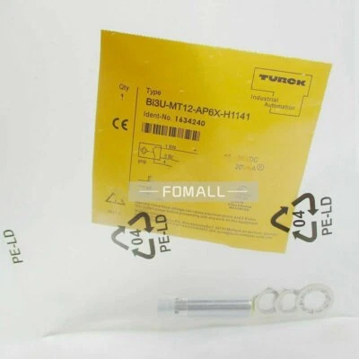 1Pcs New For TURCK proximity switch Bi3U-MT12-AP6X-H1141 - Image 1 of 4
