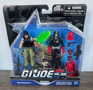 2015 Hasbro GI Joe 50 Hunt for Cobra Commander Neu im Karton Schiffswrack VERSIEGELT 2er-Pack - Bild 1 von 4