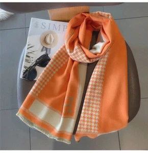 Damen Kaschmir Schal Strickschal Wolle Kaschmir Warm Wollschal Winter Geschenk - Bild 1 von 10