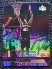 Tim Duncan 1999-00 Upper Deck Encore Refractor #71 San Antonio Spurs HOF