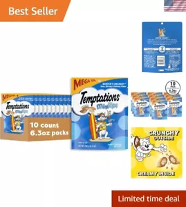 Under 2 Calorie Cat Treats - MixUps Surfer's Delight, Pack of 10 for Adult Cats - Picture 1 of 12