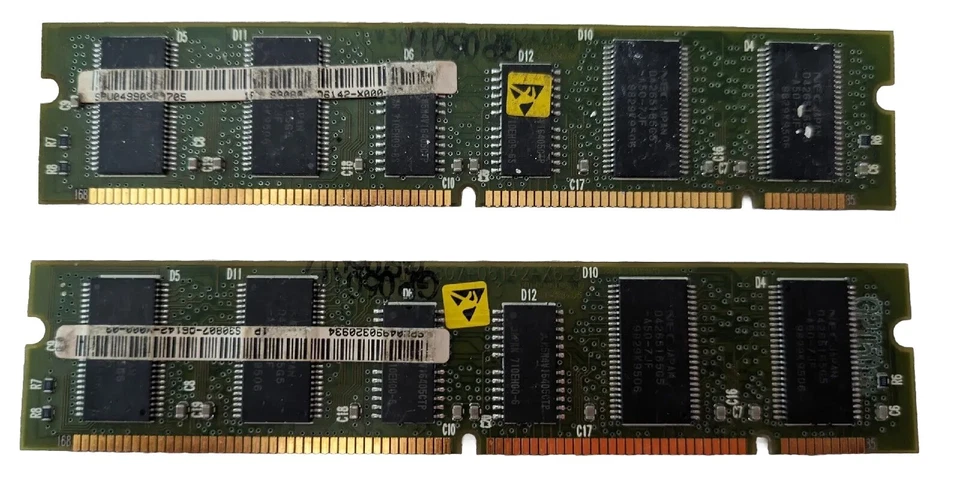 Siemens 2x 64MB RAM for DPC5 S30807-Q6142-X000 Hipath 4000 Hicom 300 - Bild 1 von 4