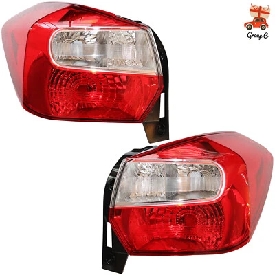1 Pair Set Tail Lights Lamps For 2012-2016 Subaru Impreza 2013-2015 XV Crosstrek Foto 1 de 4