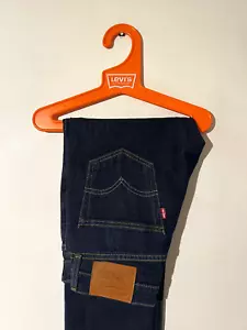 LEVIS 511 Premium 28 26.5 Blue LNWOT (label 28 30) BIG E - Picture 1 of 19